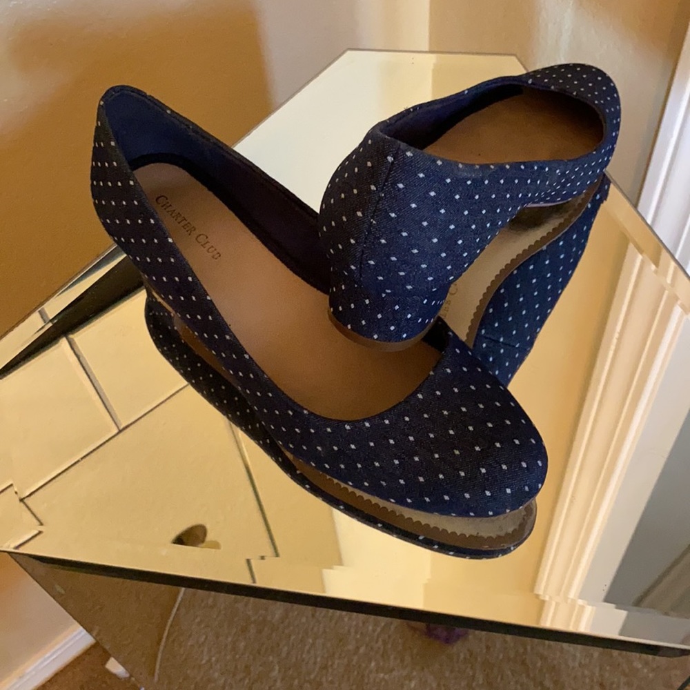 👠Polka dot heels   Final Clearance - Picture 3 of 5